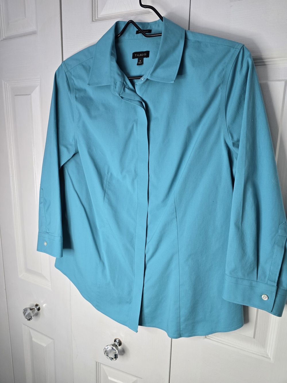 Talbots Turquoise Button-Down Shirt